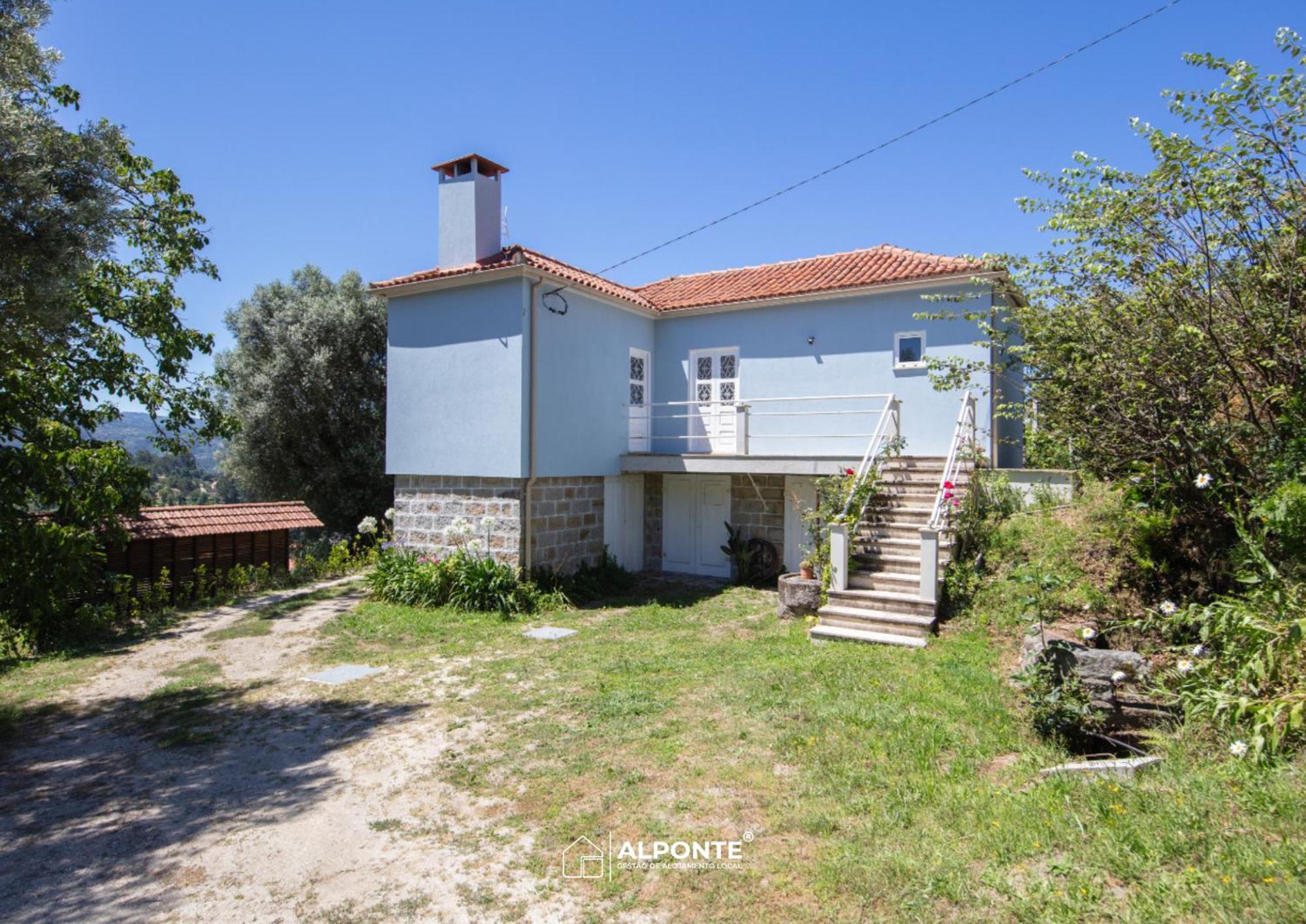 Вилла Quinta Da Costeira - Casa Azul Do Limoal By Alponte Аркуш-ди-Валдевеш Экстерьер фото